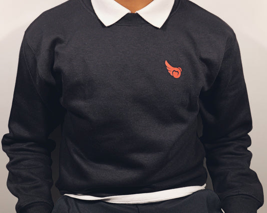 Relaxed Fit Sweatshirt (Simple Wing)
